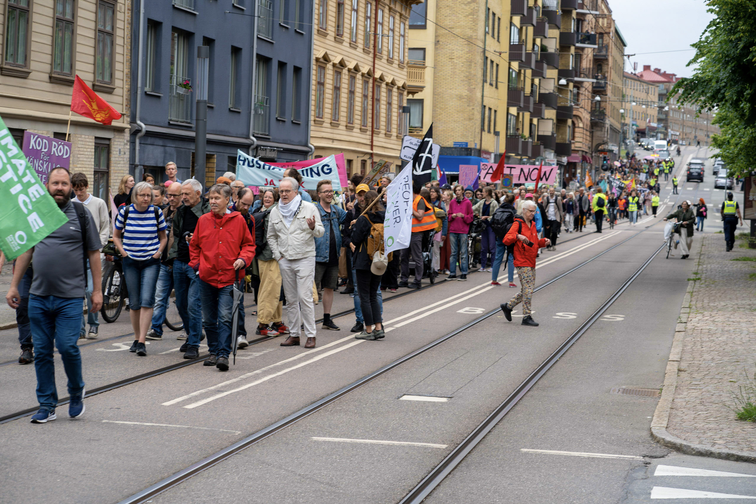 Kaptensgatan — mitten av marschen