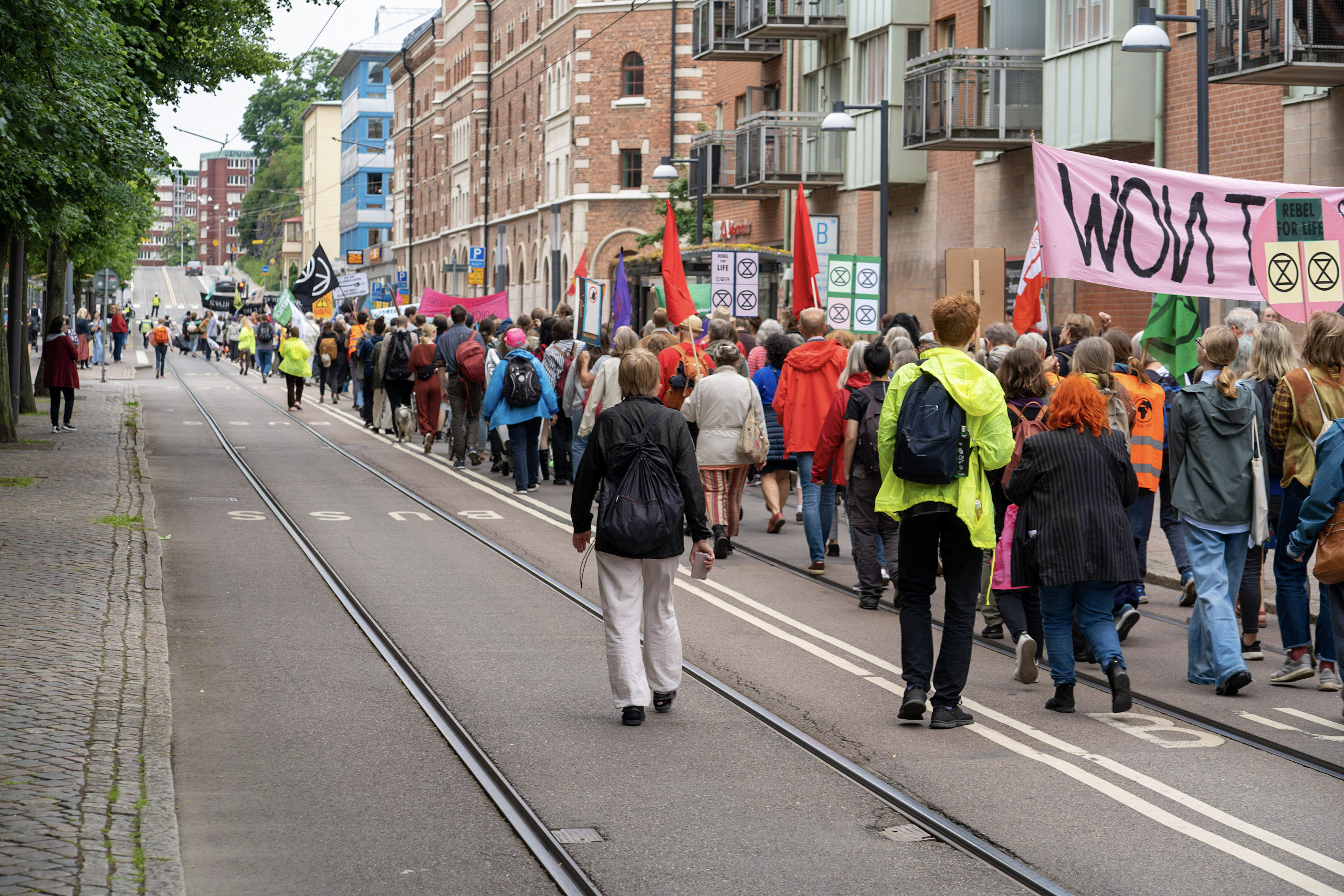 Kaptensgatan — bakifrån