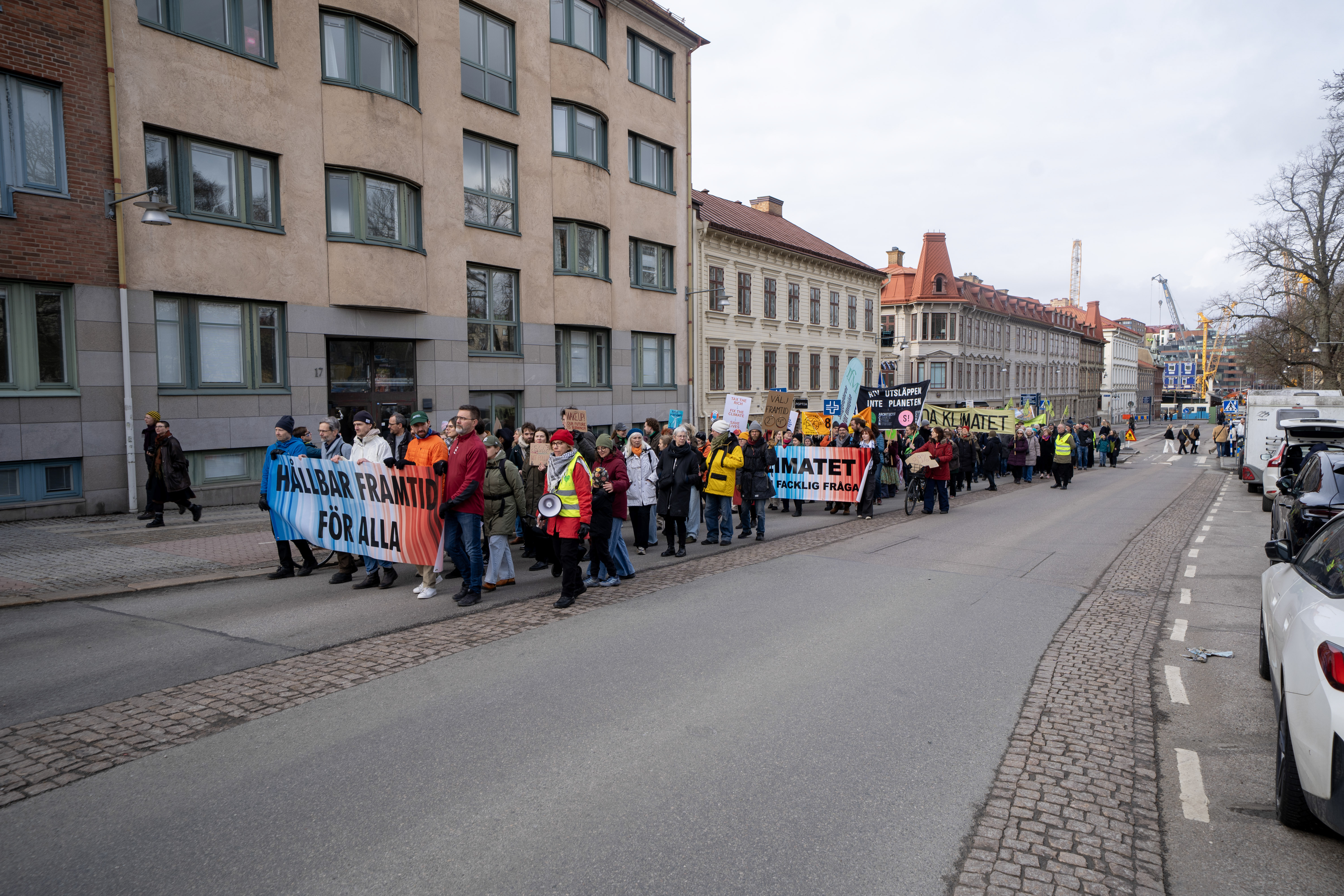 Vy bakre Södra Allégatan