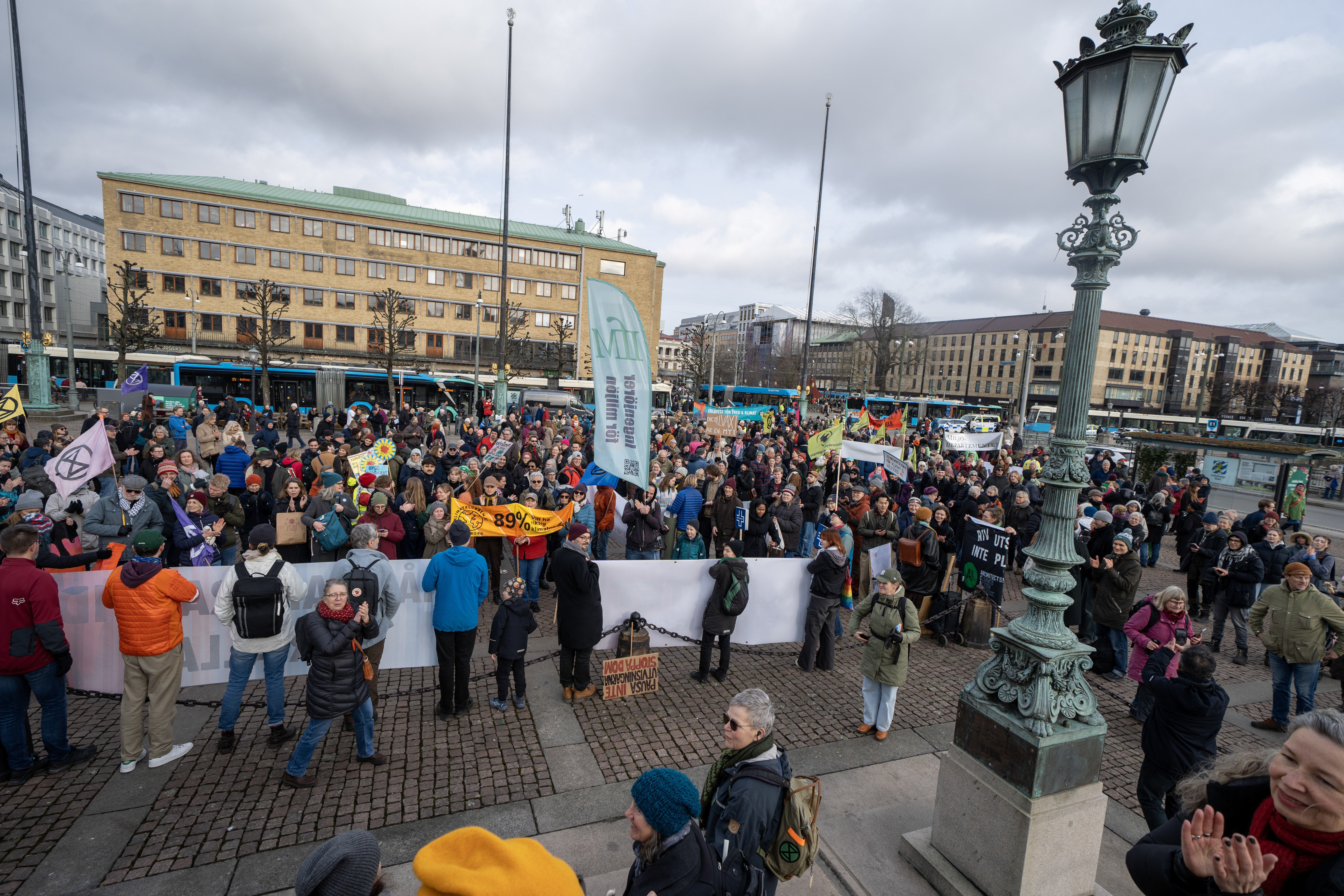 Vy från Gustaf Adolfs torg