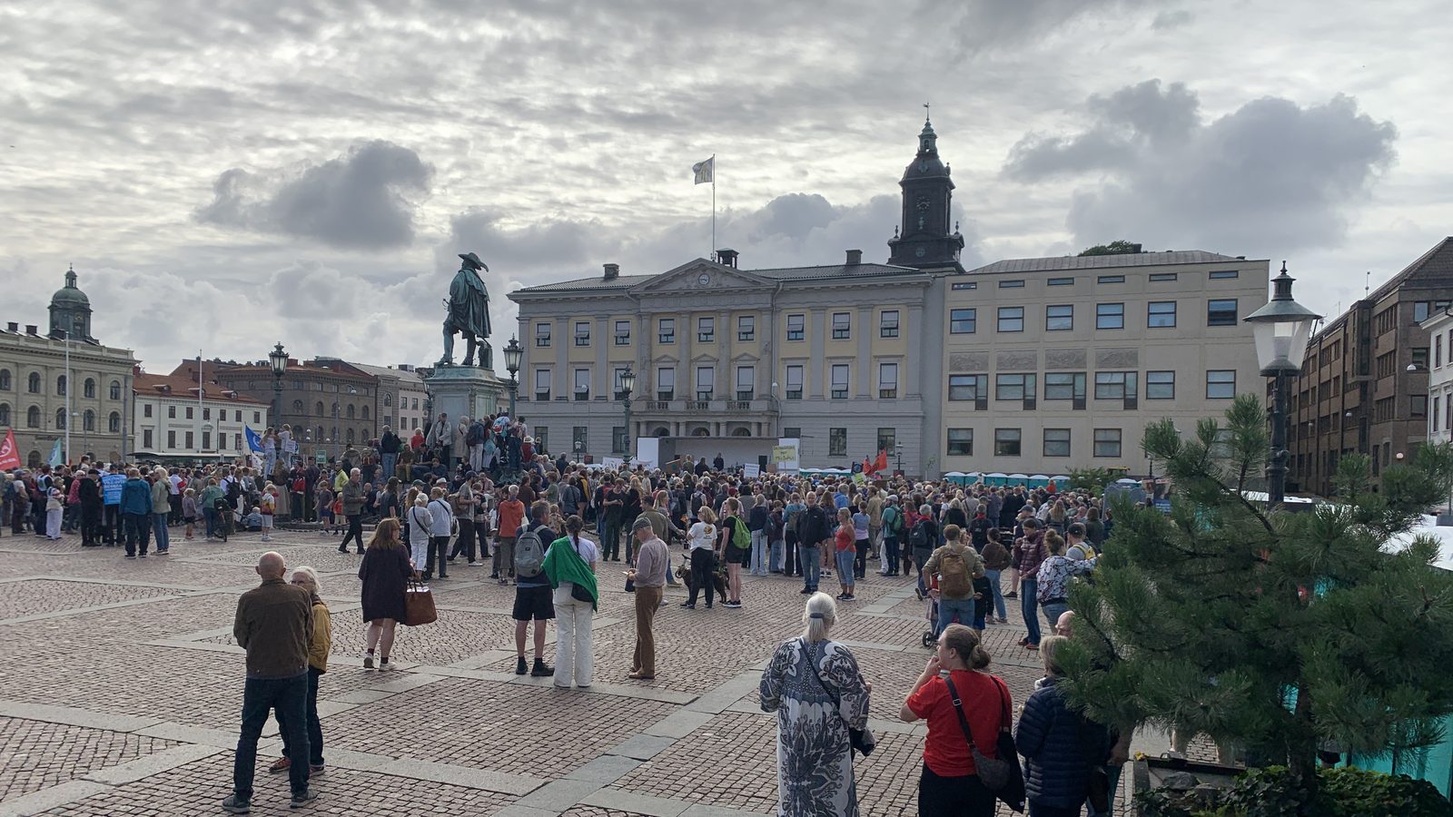 Torget under talprogrammet