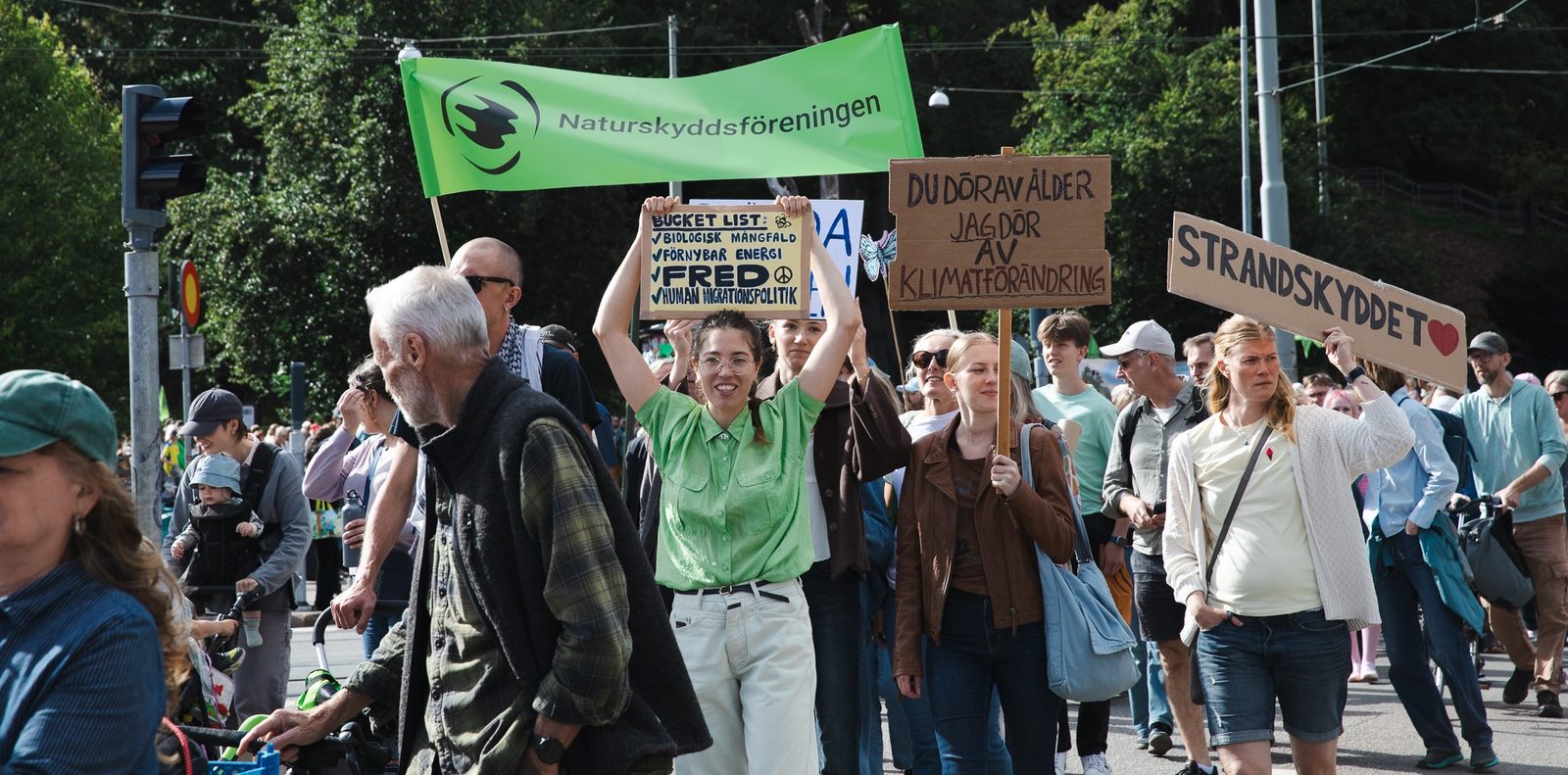 Vägen in mot centrum. Foto: Linda Wallberg